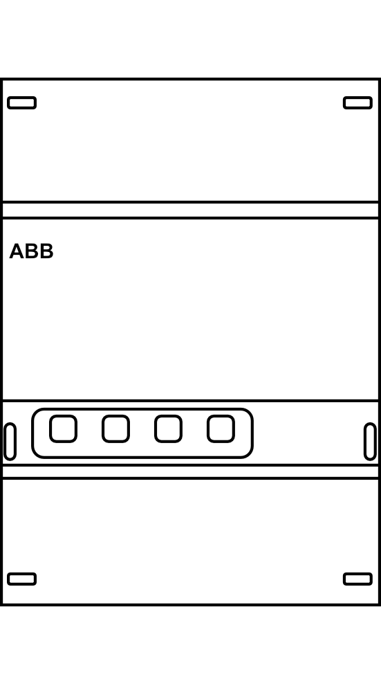 Elektroměr ABB A42 111-100