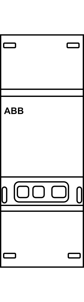 Elektroměr ABB B21 113-100