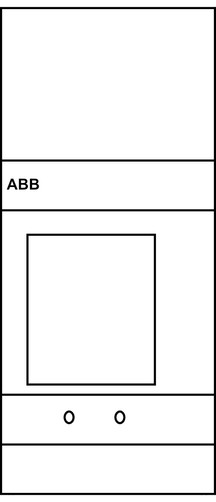 Elektroměr ABB C13 110-100