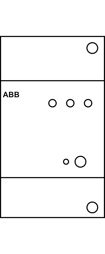 Modul ABB D365 LAN umožňující připojit D365 na LAN síť