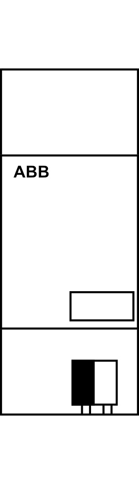 Modul monitorovací (modul chybových hlášení), řadový ABB SMB/S 1.1