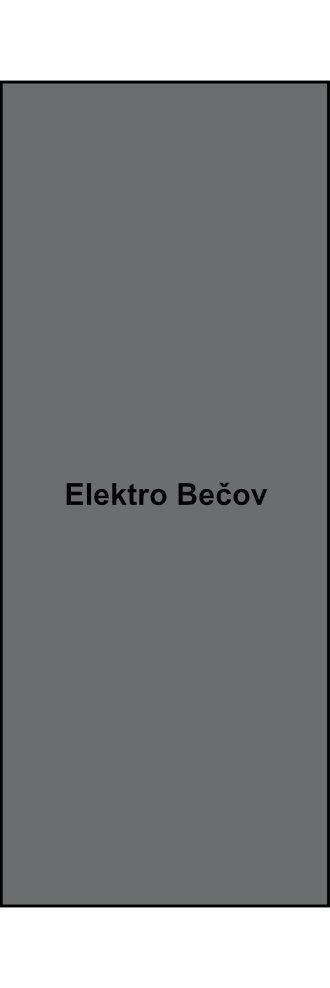Silová svorka Elektro Bečov BNP 240 - plochý můstek šedá (na objednání) 1P