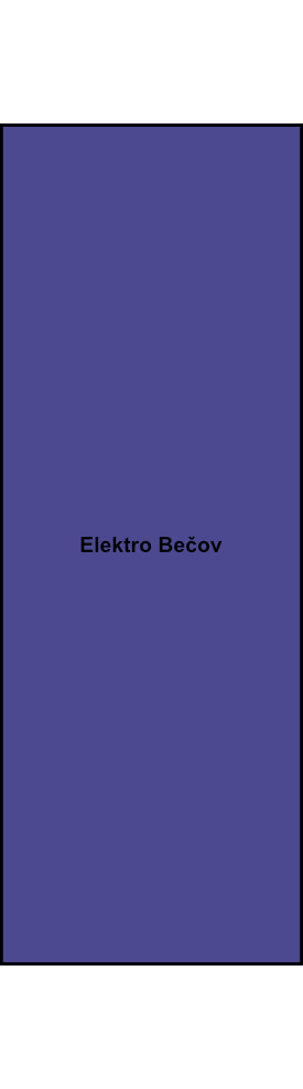 Distribuční blok Elektro Bečov DTB 120/9x16 modrý 1P
