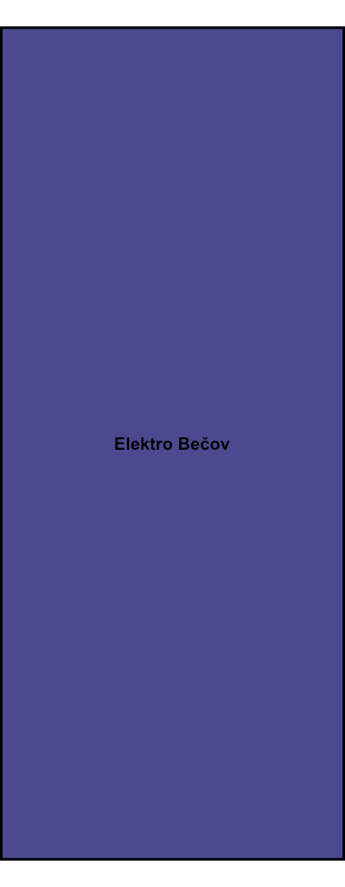 Ekvipotenciální svorkovnice Elektro Bečov EPS 4 D s krytem modrá