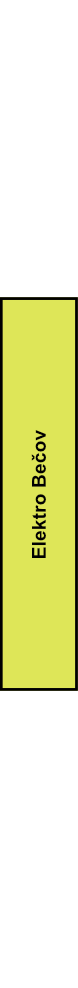 Řadová svorka Elektro Bečov RSA 1P 10 A - žlutá