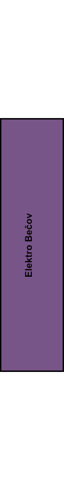 Řadová svorka Elektro Bečov RSA 1P 35 A - fialová