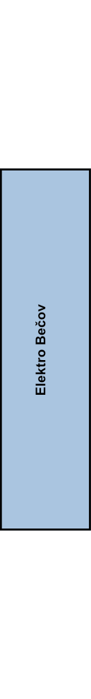 Řadová svorka Elektro Bečov RSA 1P 35 A - světle modrá