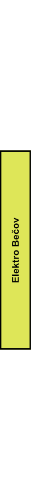 Řadová svorka Elektro Bečov 1P RSA 6 A - žlutá