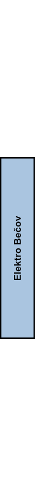 Koncová svěrka Elektro Bečov RSA L 15 - světle modrá