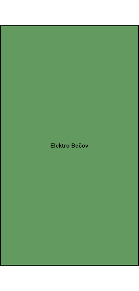 Odbočovací svorkovnice Elektro Bečov SPE 3 bez krytu zelená 1P