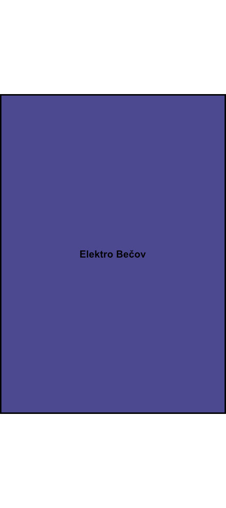 Distribuční blok Elektro Bečov DTB 70/10x16 modrý 1P