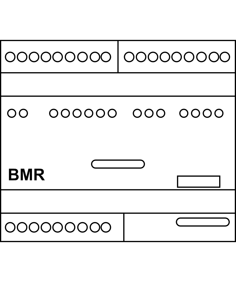 Hlídač proudového maxima BMR HJ113RX 3F nepřímé měření, 1 regul. kanál