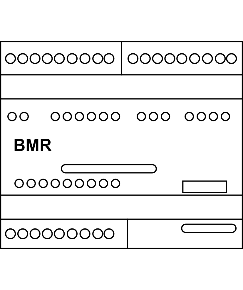 Hlídač proudového maxima BMR HJ306RX 3F přímé měření, 3 regul. kanály