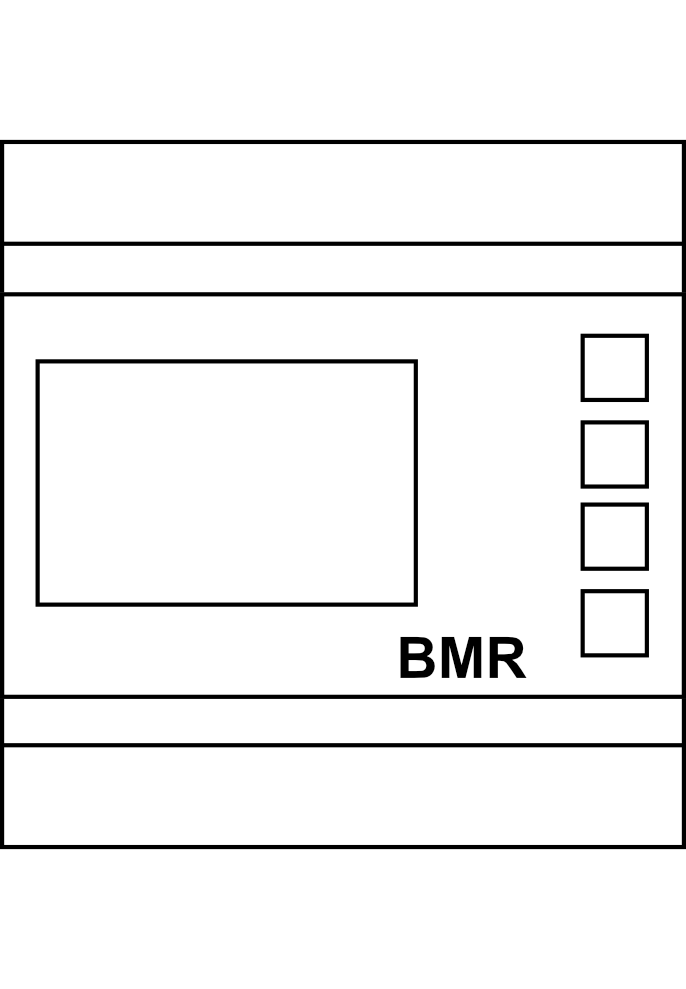 Multifunkční analyzátor sítě BMR PLA33RXDL