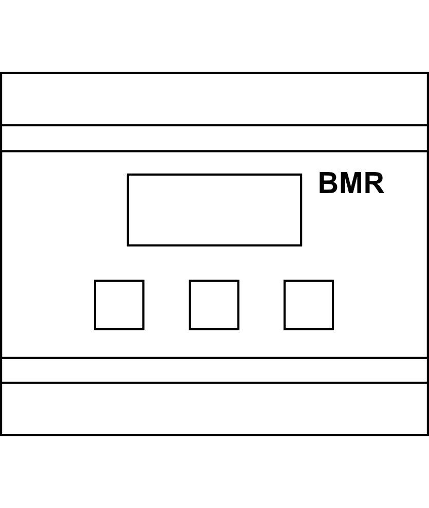 Multifunkční analyzátor sítě BMR PLA33LDL
