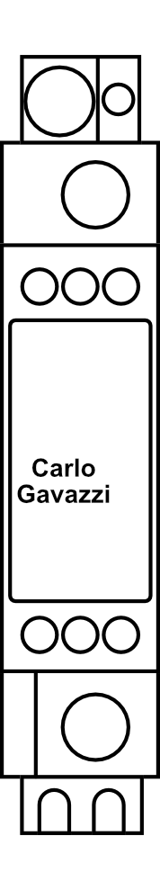 Polovodičové relé s tepelnou ochranou Carlo Gavazzi RGC1A60A30GKEP 1P, 30A, Un 600V AC, Uc 20-275VAC, 24-190VDC
