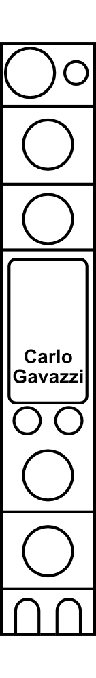 Polovodičové relé Carlo Gavazzi RGC1B60D15KKE 1P, 15A, Un 600V AC, Uc 4-32V DC