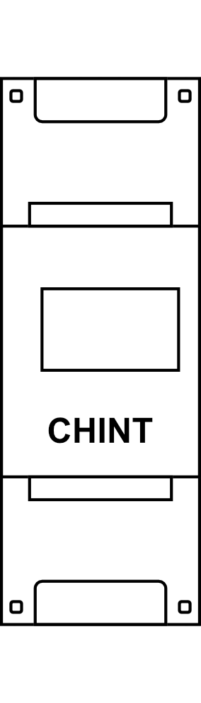 Jednofázový elektroměr na DIN CHINT DDSU666