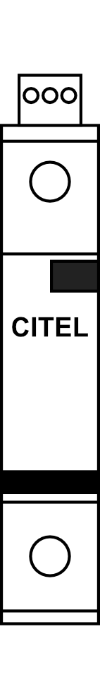 Kombinovaný svodič přepětí CITEL DS41S-230 1P 20kA Typ C (třída II), s dálk.signalizací