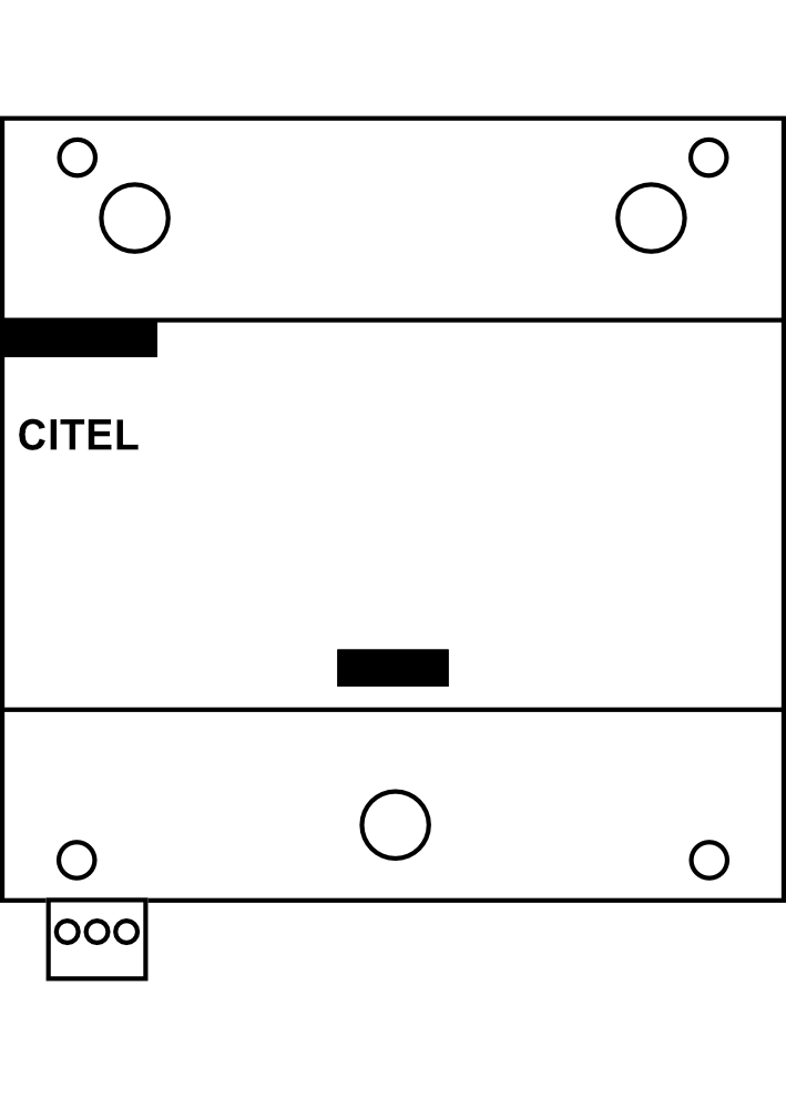 Kombinovaný svodič přepětí CITEL DS60VGPV-1500G/51, 20kA Typ B+C (třída I+II), s dálk.signalizací