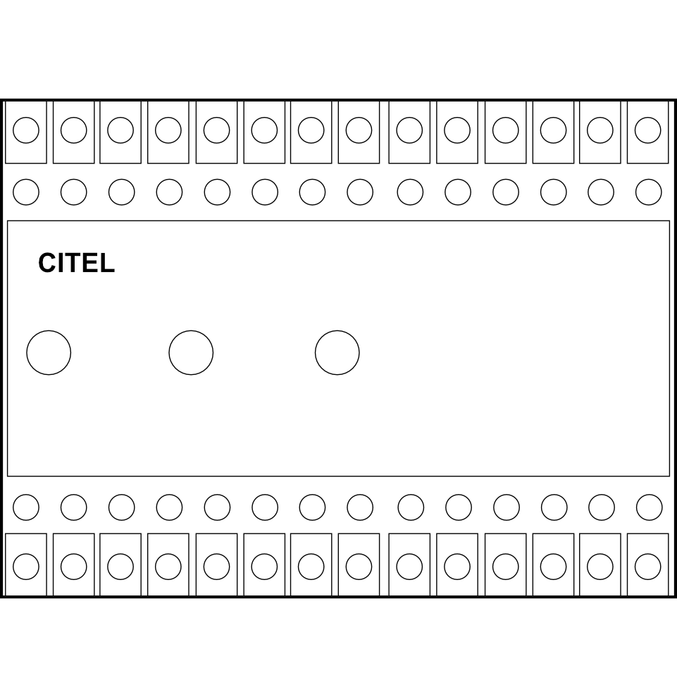 Svodič přepětí s VF filtrem CITEL DS-HF3 3P+NPE 3kA Typ D (třída III)
