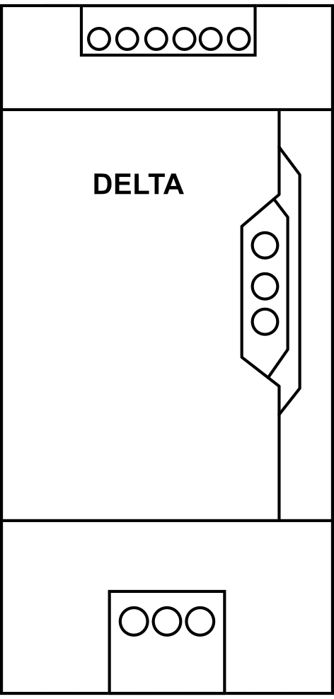 Napájecí zdroj Delta CliQ M DRM-24V240W1PN
