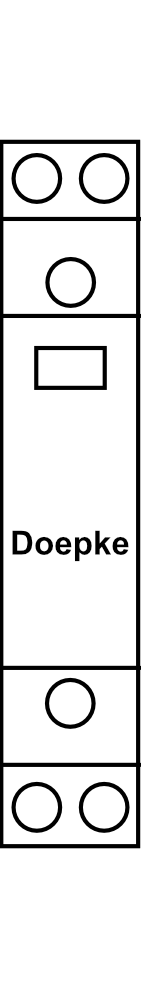 Tlačítkový spínač Doepke RT 016-100 1NO 16A