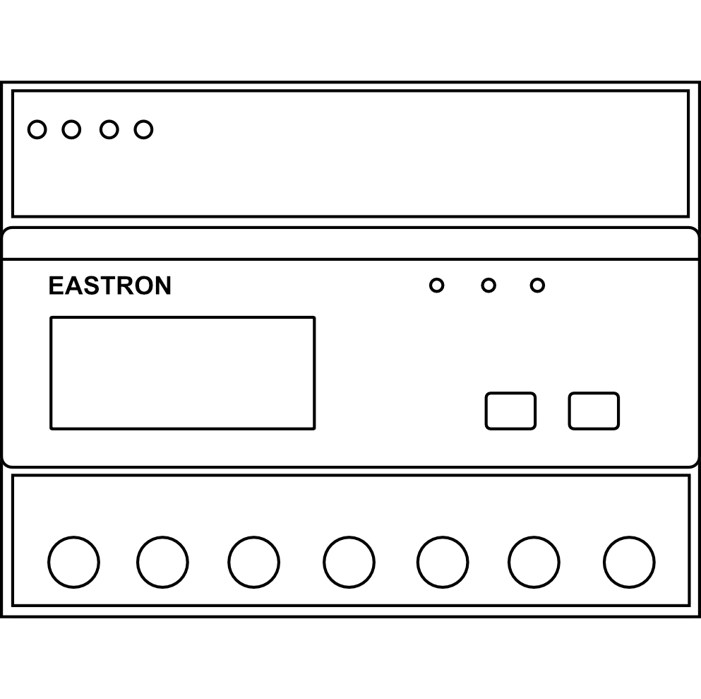 Elektroměr 3 fázový EASTRON SDM530C