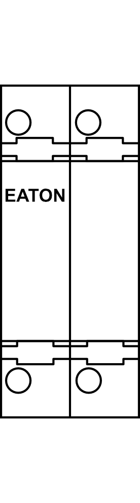 Pojistkový odpínač EATON C10-SLS/32/1N 1P+N do 32A, pro pojistky 10x38, char. gG