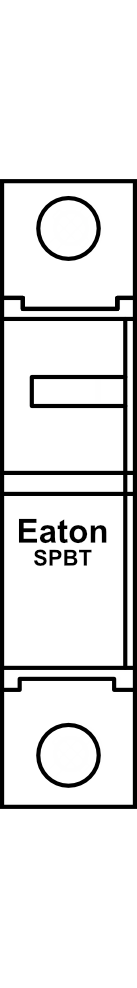 Kombinovaný svodič přepětí třídy Eaton SPBT12 T1+T2 (I+II, B+C) 12,5kA 1P L-(PE)N