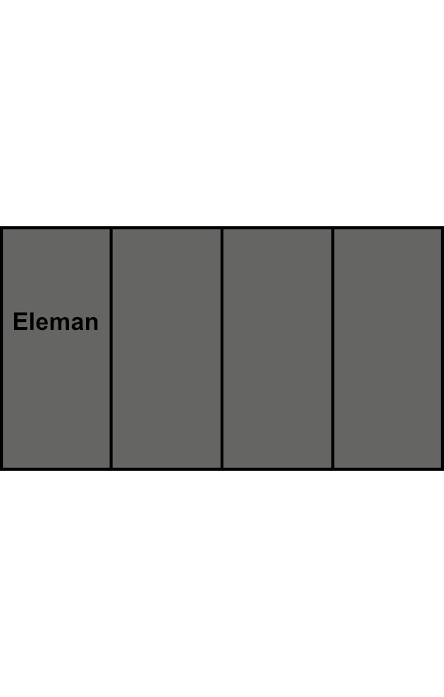 4-pólová rozbočovací svorka Eleman HLAK 25 4/8 M2 G