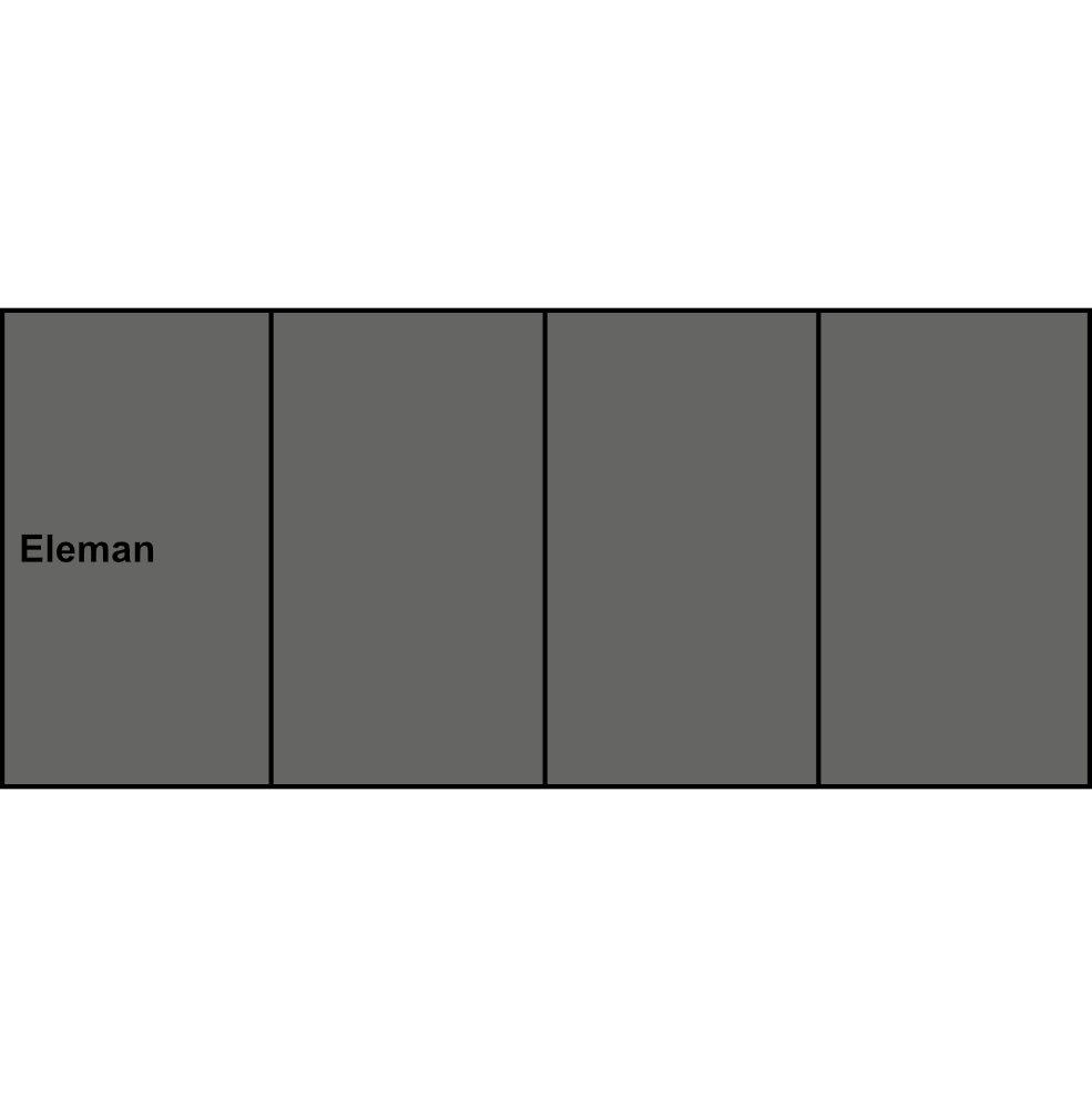 4-pólová rozbočovací svorka Eleman HLAK 35 4/10 M2 G