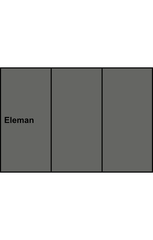 3-pólová rozbočovací svorka Eleman HLAK 35 3/6 M2 G