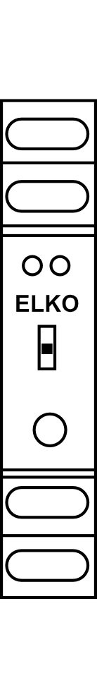 Programovatelný schodišťový automat ELKO se signalizací před vypnutím CRM-42 1P/16 A