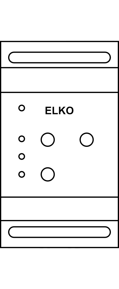 Hlídací relé rychlosti otáčení ELKO FRSS1-38/130 3P/8 A