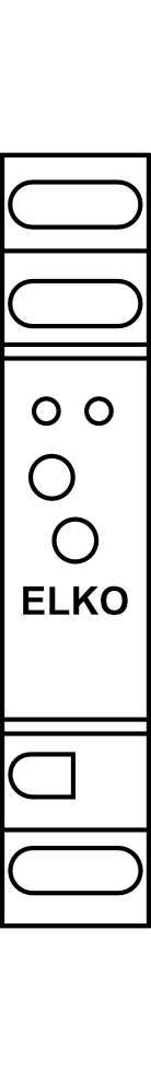 Hlídací proudové relé úrovně Imax v 1F - AC ELKO PRI-51/0.5A, 1P/8A