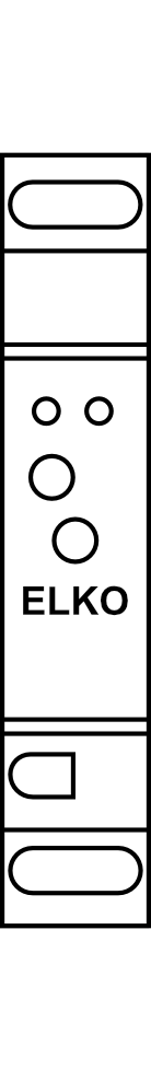 Hlídací proudové relé úrovně Imax provlečeným vodičem v 1F - AC ELKO PRI-52, 1P/8A