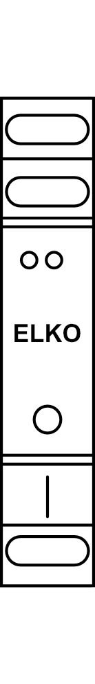 Jednoúrovňový termostat ELKO TER-3F, 1P/16 A