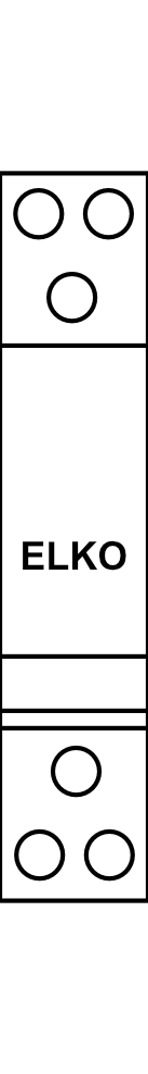 Instalační stykač ELKO VS220-20 110V AC/DC 2S/20 A