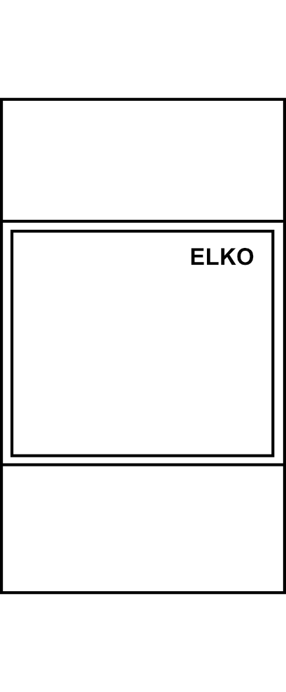 Rozšiřující výkonový modul ELKO DIM6-3M-P /230V