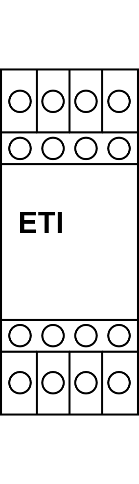 Přepěťová ochrana datových sítí ETI ETITEC EM-RS485, 20kA, Typ D (třída III)