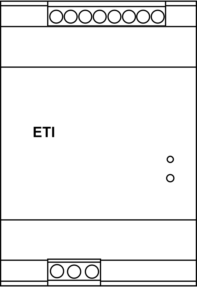 Napájecí zdroj ETI PS-480-24