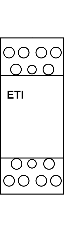 Modulární stykač ETI R 25-40 24V 4S 25A
