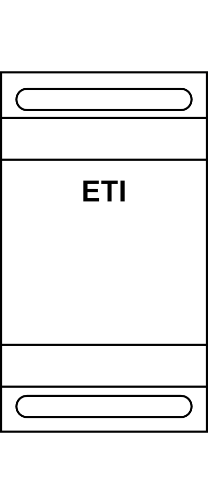 Napájecí zdroj ETI PS-30-12 2,5A 12V