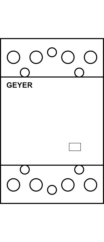 Stykač Geyer ER 340 A, 3S+1R, 40A