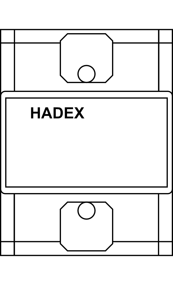 3 fázový digitální elektroměr na DIN lištu HADEX DDS024
