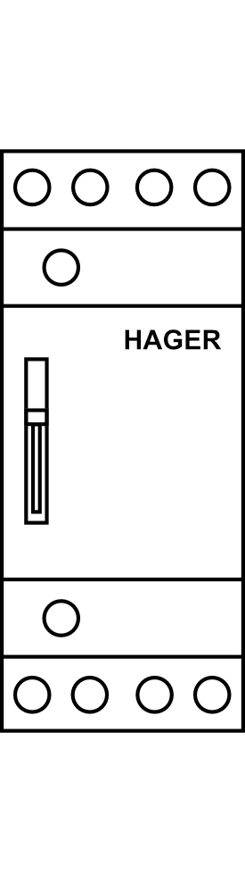 Impulzní relé Hager 3S + 1R 230V AC 16A