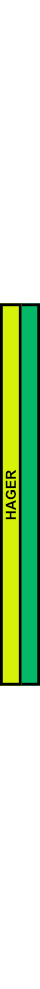 Zemnící svorka Hager KXA02E, 2,5 mm²
