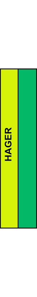 Zemnící svorka Hager KXB35E1, 35 mm²