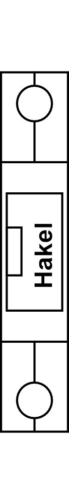 Svodič bleskových proudů Hakel HSA-275 1P Typ C+D (třída II+III) 20kA